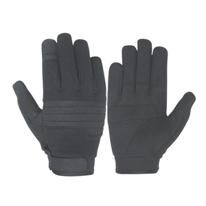 2026 Custom Colors Logo Polyester/Cotton Full Finger Quick Drying Non-Slip Tactical Safety <b>Gloves</b> Unisex Wholesale - Product Image 3