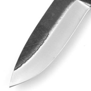 Couteaux pliants en gros, lame artisanale à motif Damas avec manche en bois courbé, design compact pour le camping et la chasse en extérieur - Product Image 2