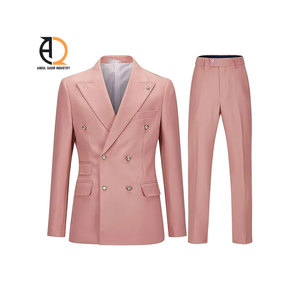 Costume pastel pour homme, costume personnalisé avec logo de marque - Product Image 3