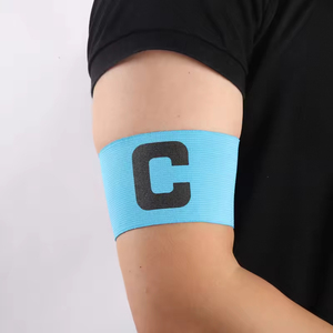 Brassard de Capitaine de Football 100% Laine 5x5cm pour Adultes Vente en Gros Personnalisé Imprimé Élastique Antidérapant Respirant Entraînement - Product Image 3