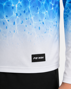 Sudadera con Capucha de Pesca de Manga Larga Unisex F2 WIN, Estampado Digital, UPF 50, Anti-UV, Patrón Animal, Transpirable, Secado Rápido, 100% Poliéster - Product Image 3