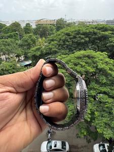 นาฬิกาฮิปฮอปเพชรโมอิสซาไนต์สีดำสำหรับผู้ชาย ดีไซน์หรูหรา ตัวเรือนสแตนเลสสตีล ขนาดหน้าปัด 41 มม. คอลเลคชั่นพิเศษ - Product Image 2