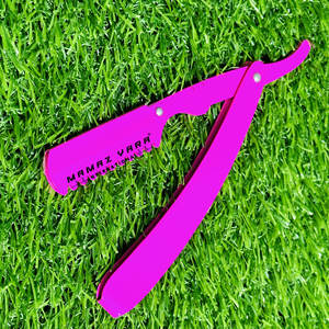 Wholesale Pink Color Barber <b>Swing</b> Lock Razor Professional Hair Thinning Razor with Replaceable <b>Single</b> Edge Blade Stainless Steel - Product Image 6