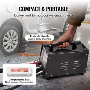 Kit di Riparazione Ammaccature 3KW con Saldatrice a 7 Modalità Auto/Manuale, 2 Pistole, 110V, per Carrozzeria in Acciaio, Saldatrice a Punti e Estrattore di Ammaccature - Product Image 6