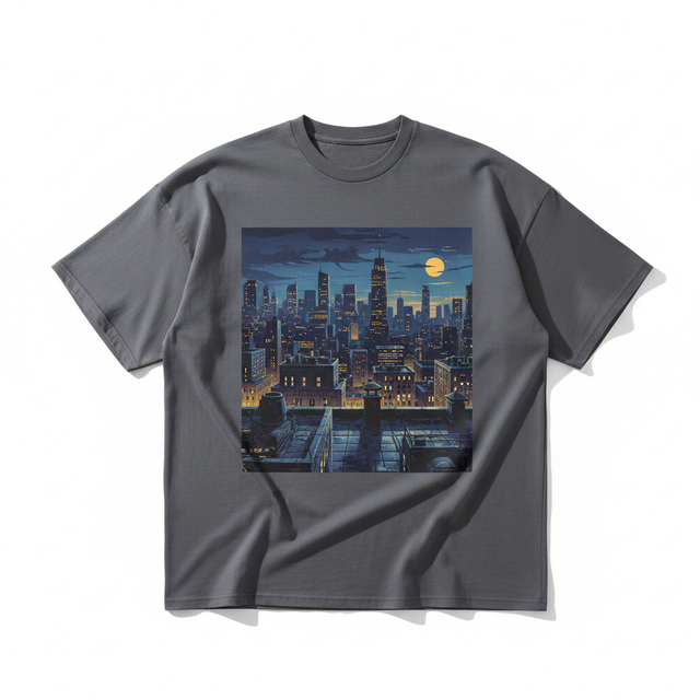 New Design High Street Fashion Oversized T-shirt Distressed Raw Hem Custom Printed Hip Hop Loose Fit Male Graphic T Shirt