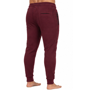 Pantalon de jogging texturé en maille gaufrée douce pour homme, coupe ajustée, décontracté, taille élastique avec cordon de serrage, confortable pour le quotidien, personnalisable - Product Image 5