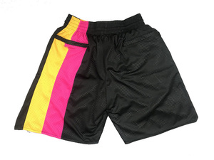 Shorts de sport personnalisés OEM/ODM en gros, style streetwear américain, pour basketball et football, séchage rapide, 100 % polyester, été - Product Image 4