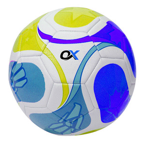 Oxva Industries New Designs High Quality <b>Machine</b> Stitched Size 5 Soccer Ball Custom Logo PVC <b>Foam</b> Leather Football Ball - Product Image 5