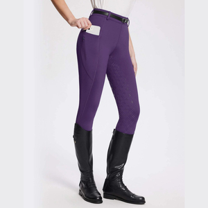 Pantalones de Montar a Caballo para Hombre con Asiento Completo de Silicona, Pantalones de Equitación con Presillas para Cinturón, Pantalones de Montar a Caballo Personalizados - Product Image 5