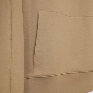 Sweat-shirt à capuche en coton d'hiver brodé sur mesure pour homme, streetwear, beige clair, pull-over, fabricant OEM, sweat-shirt à capuche décontracté surdimensionné - Product Image 6
