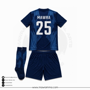 Camiseta de Fútbol Personalizada para Hombre, Sublimada en Verde, de Secado Rápido, Transpirable, 160GSM, Poliéster, Uniforme de Entrenamiento, Ropa Deportiva para Equipos, OEM - Product Image 4