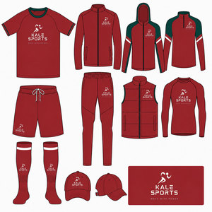 Tenue de football de haute qualité avec design sublimé, vêtements de football personnalisés, ensemble complet, veste, pantalon, short, chaussettes, casquette, adultes, 100% - Product Image 1