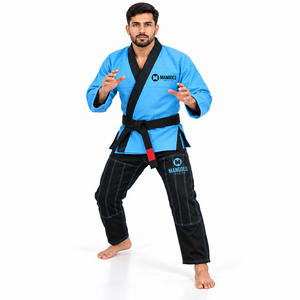 ชุดยูโด BJJ ประสิทธิภาพสูง แบบยูนิเซ็กซ์ ผ้าเพิร์ลวีฟ 100% คอตตอน 380 กรัม สำหรับการแข่งขันศิลปะการต่อสู้ - Product Image 1