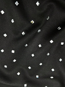 Sudadera con capucha de algodón para hombre al por mayor, con cremallera completa, diseño de pedrería, corte holgado, proveedor OEM de ropa urbana personalizada - Product Image 4