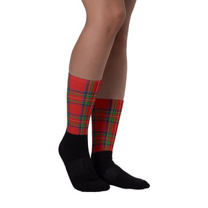 Calcetines de Tartán Royal Stewart, Duraderos y Cómodos, Calcetines Tradicionales Escoceses para Hombre, Proveedor de Fábrica - Product Image 2