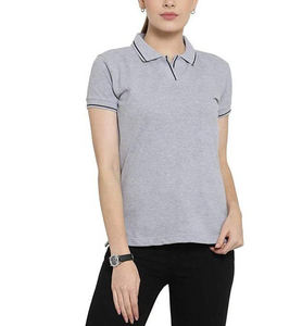 เสื้อโปโลกอล์ฟแบบกำหนดเอง เสื้อยืดโพลีเอสเตอร์ 100% เสื้อโปโลเปล่าสำหรับงานซับลิเมชั่น เสื้อยืด เสื้อโปโลไซส์ใหญ่ เสื้อโปโลผู้หญิง - Product Image 1