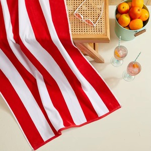 ผ้าขนหนูชายหาดพิมพ์ลายดิจิตอลผ้าฝ้าย 100% แบบกำหนดเอง เป็นมิตรกับสิ่งแวดล้อม ขนาดใหญ่ น้ำหนักเบา สำหรับโยคะ ท่องเที่ยว ว่ายน้ำ - Product Image 3