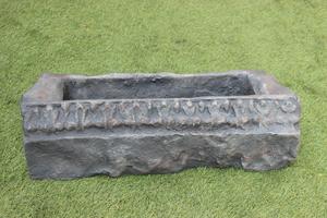 Best Selling New Arrival KNT Modern Luxury Brown FRP Unbreakable Lightweight Outdoor/Indoor Hand Carved Rough <b>Pots</b> Flower <b>Pots</b> - Product Image 3