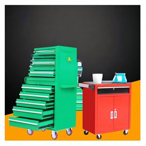 Meitong <span class=keywords><strong>Oem</strong></span> Rode Gereedschapsopbergwagen Met 6 Lades En Kast Met Gereedschap Voor Aanpasbare Afmetingen Voor Autoreparatie - Product Image 4