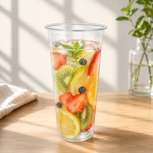 Gobelet en plastique PP polypropylène transparent, fin et haut, durable, 22 oz, 6,5 g, pour la bière, fabriqué en Indonésie - Product Image 3