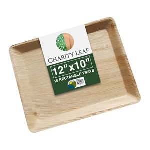 Bandejas Ecológicas para Servir Hechas de Hojas de Palma Areca al por Mayor - Platos Biodegradables - Product Image 4