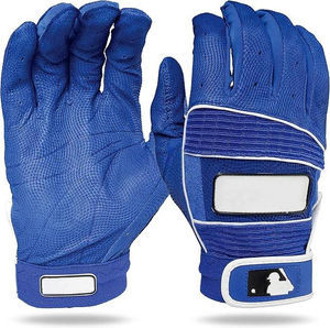 Premium Sheepskin Baseball Batting Gloves Anti-Slip Silicone Grip Batting Gear Professional Sports Gloves Custom <b>Logo</b> Bulk - Product Image 4