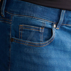 Meilleur Prix – Nouveauté : Jean en toile droite 100 % coton, personnalisable avec logo, décontracté, respirant et écologique, disponible en ligne - Product Image 6