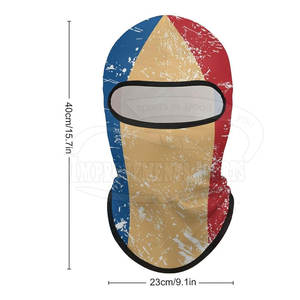 Calidad superior Venta en línea Cubierta de la cara del esquí Contraste de color Cubierta de la cara del esquí En stock Cubierta de la cara del esquí - Product Image 4