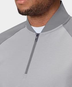 Sudadera con capucha personalizada con cuello alto y media cremallera, camiseta de forro polar para hombre, suéter de golf con cremallera de 1/4 y cuello alto, jersey de golf. - Product Image 5