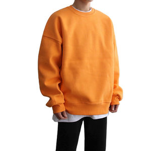 Sudadera de cuello redondo de felpa francesa para hombre y mujer, sudadera de alta calidad con diseño de logotipo impreso, sudadera sólida con capucha. - Product Image 4