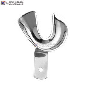 Bandeja de Impresión Dental de Calidad Premium con Borde L5 Perf. (Infantil) Talla XS Acero Inoxidable Reutilizable Autoclavable Ortodoncia - Product Image 3