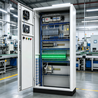 Armoire et panneau de commande électrique CVC à économie d'énergie avec communication de température et Modbus pour le confort des bâtiments (PLC)