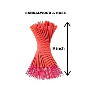 Natural Sandalwood & Rose Incense Sticks Wholesale Supply at <b>Leading</b> Price ( Red ) - Product Image 1