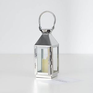 Industrial Style Iron Lantern <b>Candle</b> <b>Holder</b> Perfect For Modern Home Restaurant Hotel And Commercial Decorative Applications - Product Image 3
