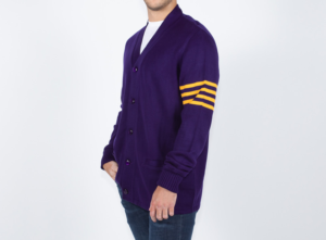 2025 Comfortable Manufacturer PURPLE/GOLD SWEATER Sorority Greek Apparels University & College Sorority Fraternity - Product Image 3