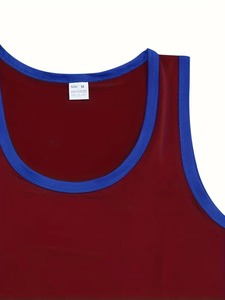 Fabricant de débardeurs décontractés haut de gamme pour hommes, chemises sans manches légères pour l'été, production sous marque privée - Product Image 5