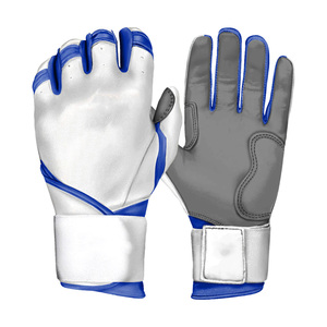 Guantes de bateo personalizados con muñequera elástica, guantes deportivos para adultos, equipo de entrenamiento de béisbol, suministro al por mayor en EE. UU. - Product Image 6