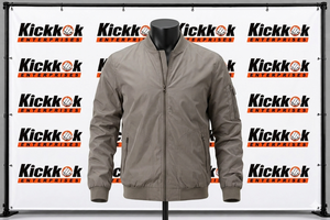Nouvelle Collection 2026 – Blouson Bomber Zippé Homme Personnalisé, Coupe-Vent, Haute Qualité, Style Tendance, Idéal Hiver - Product Image 3