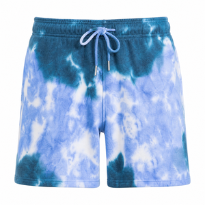 Shorts Tie Dye pour Hommes, Légers, Imprimés Colorés, Shorts de Sport Casual, Shorts Tie Dye pour Hommes, Mélange de Coton Doux, Casual pour la Plage - Product Image 1