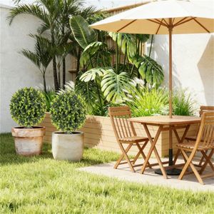 ลูกบอลตัดแต่งกิ่งต้นยูคาลิปตัสเทียม 2 ลูก จำเป็นสำหรับการดูแลต้นไม้ประดิษฐ์ - Product Image 1