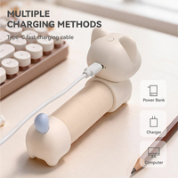 Veilleuse de bureau créative en forme de silhouette de chat mignon, avec corps tubulaire extensible et flexible, à configuration modulable