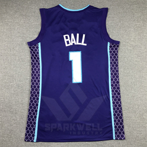 Camiseta de Baloncesto para Hombre, Sin Mangas, Malla Sublimada, Número 1, Poliéster Transpirable, Corte Regular, Ropa Deportiva Personalizada para Equipos - Product Image 5