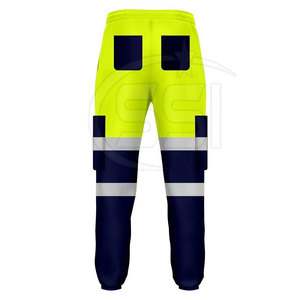 Performance Safety Jogger Pant ANSI Class 2 Waterproof <b>LED</b> Flash Logo Secure Pocket Design for Mechanics Technicians High - Product Image 6