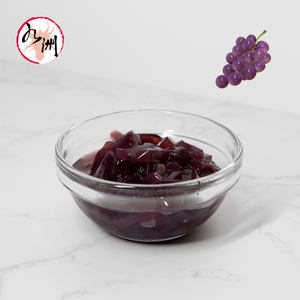 Gelée de coco aux raisins rouges Nata De Coco, topping pour boissons Bubble Tea prêt à consommer, bouteille de 3,85 kg - Product Image 1