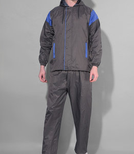 Nouvel ensemble coupe-vent professionnel pour homme avec logo personnalisé RTS, veste à capuche et pantalon imperméables pour les voyages et la pratique équestre en extérieur - Product Image 1