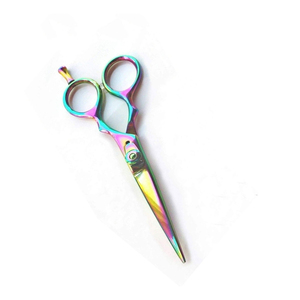 Ciseaux de coiffure pliables en acier inoxydable de 6 pouces pour droitiers, légers, tranchants, à effiler, 28 dents, professionnels - Product Image 6