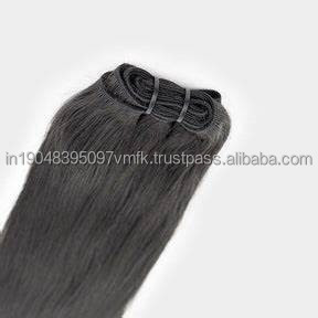 ผมแท้แบบ Remy จากอินเดียผมลอนแบบไม่ผ่านกระบวนการผมลอนคู่สีดำธรรมชาติแบบไม่ผ่านกระบวนการผมลอนแบบ100% - Product Image 2