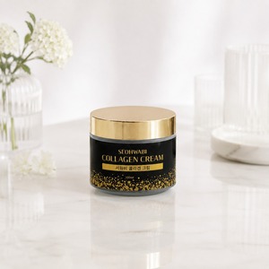 Crème au collagène Golden Glow, crème à l'acide tranexamique, soin anti-âge du visage, crème pour le visage raffermissante, crème éclaircissante pour le visage, crème pour le visage PDRN - Product Image 5