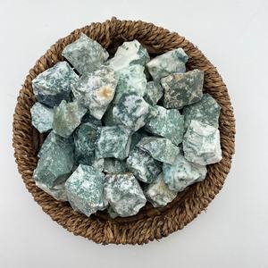 Magnifique Pierre Gemme Naturelle Brute de Howlite, Morceau Sculpté, Qualité Premium AAA, Articles Décoratifs Porte-Bonheur, Petite Taille, Agate Muntaha en Gros - Product Image 3