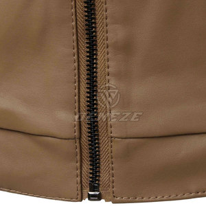 Veste d'hiver légère et respirante, design sur mesure, nouveau style, veste en cuir tendance pour hommes - Product Image 6